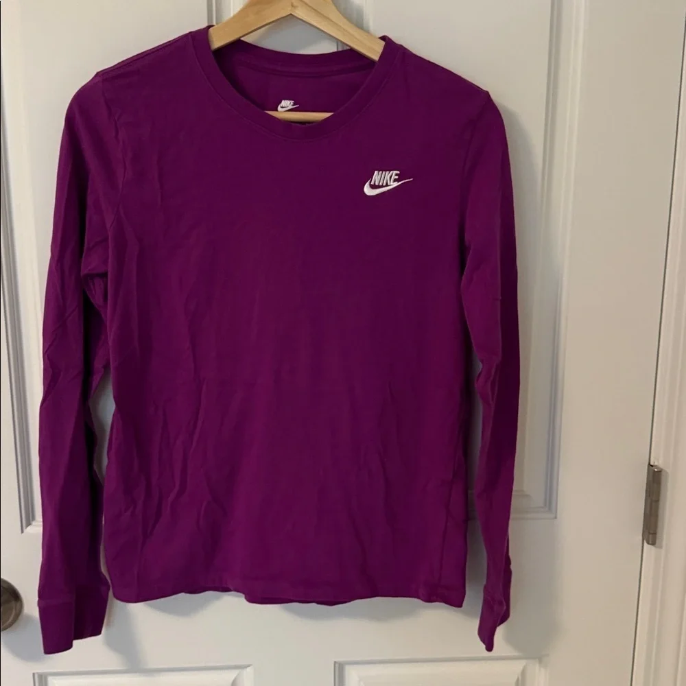 Nike Rich Purple Crewneck Top